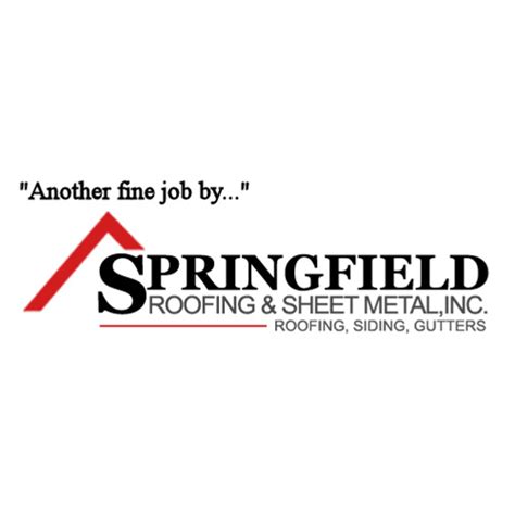 springfield roofing & sheet metal inc|roofing company in springfield.